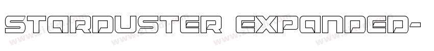 Starduster Expanded字体转换